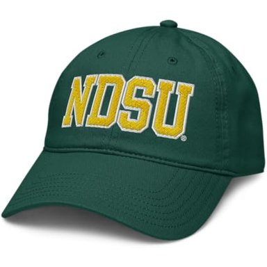 ELITE AUTHENTICS GORRA DE BÉISBOL AJUSTABLE CON LICENCIA OFICIAL DE NORTH DAKOTA STATE BISON TITLE
