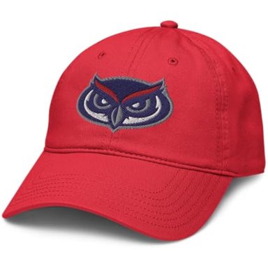 ELITE AUTHENTICS GORRA DE BÉISBOL AJUSTABLE CON LICENCIA OFICIAL DE FLORIDA ATLANTIC OWLS ICON