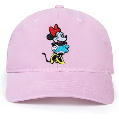 DISNEY GORRA DE BÉISBOL PARA ADULTOS GORRA AJUSTABLE DE MINNIE MOUSE