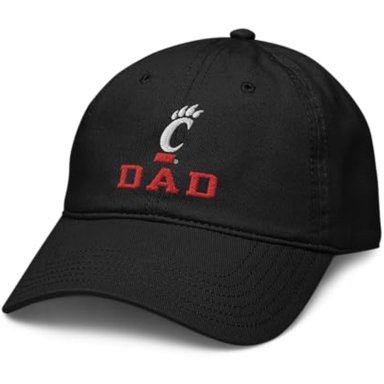 ELITE AUTHENTICS CINCINNATI BEARCATS DAD - GORRA DE BÉISBOL AJUSTABLE CON LICENCIA OFICIAL