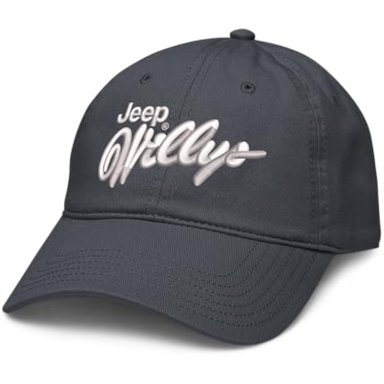 JEEP WILLY'S - GORRA DE BÉISBOL AJUSTABLE CON BORDADO