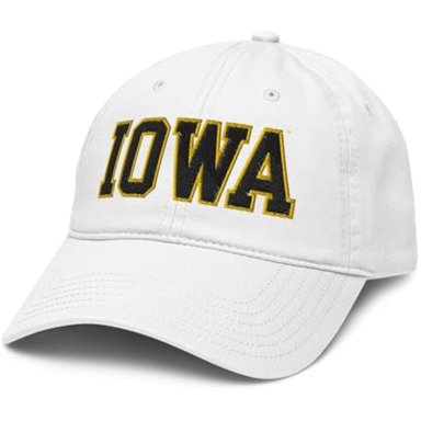 ELITE AUTHENTICS IOWA HAWKEYES TITLE - GORRA DE BÉISBOL AJUSTABLE CON LICENCIA OFICIAL