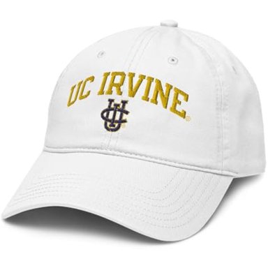 ELITE AUTHENTICS CAL IRVINE ANTEATERS ARCH OVER - GORRA DE BÉISBOL AJUSTABLE CON LICENCIA OFICIAL