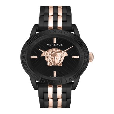 RELOJ DE PULSERA VERSACE V-CODE PARA HOMBRE EN DOS TONOS