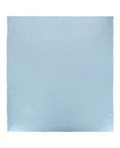 ACCESORIOS PARA BUFANDA GIVENCHY 4G CON FLECOS JACQUARD (HOMBRE) Y MUJER EN AZUL CIELO - 1