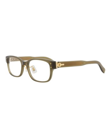 MONTURA ÓPTICA DUNHILL DE ACETATO CON MARCO CUADRADO (HOMBRE) COLOR MARRÓN MARRÓN Y TRANSPARE - 2