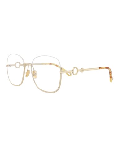 MONTURA ÓPTICA CHLOÉ CON MARCO CUADRADO (MUJER) EN DORADO DORADO TRANSPARENTE - 2