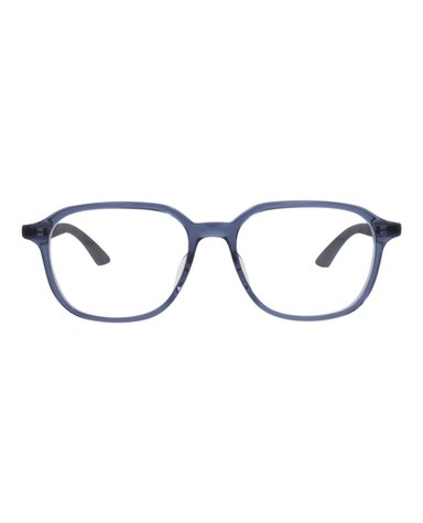 MONTURA ÓPTICA MONTBLANC DE ACETATO RECICLADO CON MARCO REDONDO (HOMBRE) EN COLOR AZUL RUTENIO - 1