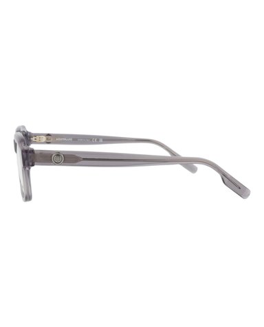 MONTURA ÓPTICA MONTBLANC DE ACETATO CON MONTURA CUADRADA (HOMBRE) EN GRIS GRIS Y TRANSPARENTE - 3