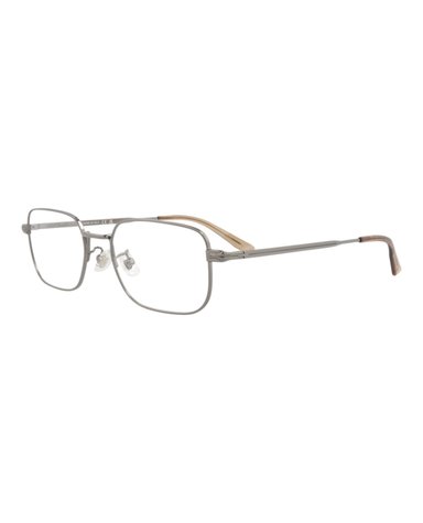 MONTURA ÓPTICA METÁLICAS MONTBLANC CON MARCO CUADRADO (HOMBRE) EN RUTENIO Y RUTENIO TRANSPARENT - 2