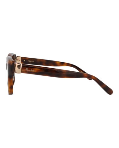MONTURA ÓPTICA POMELLATO DE ACETATO CON MONTURA CUADRADA (MUJER) HABANA TRANS - 3
