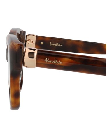 MONTURA ÓPTICA POMELLATO DE ACETATO CON MONTURA CUADRADA (MUJER) HABANA TRANS - 4