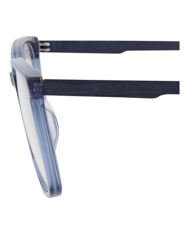 MONTURA ÓPTICA MAUI JIM DE ACETATO Y ACERO INOXIDABLE CON MARCO CUADRADO (HOMBRE) EN AZUL AZU - 4