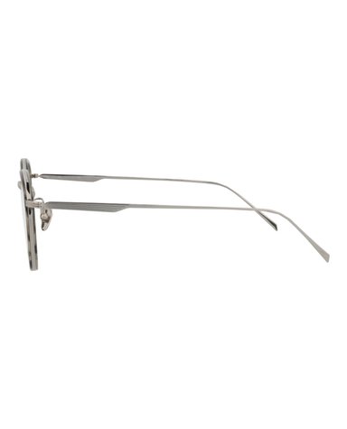 MONTURA ÓPTICA MAUI JIM DE TITANIO CON MARCO REDONDO (HOMBRE) Y MUJER EN GRIS PLOMIZO TRANSPARENT - 3
