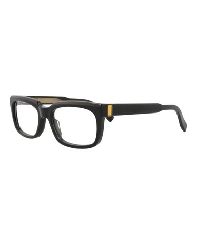 MONTURA ÓPTICA DUNHILL DE ACETATO RECICLADO CON MARCO CUADRADO (HOMBRE) EN NEGRO NEGRO Y TRANS - 2
