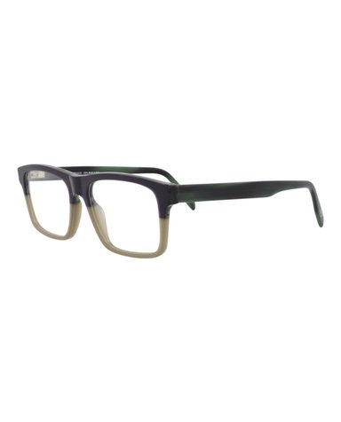 MONTURA ÓPTICA MAUI JIM DE ACETATO CON MARCO CUADRADO (HOMBRE) EN VERDE VERDE Y TRANSPARENTE - 2