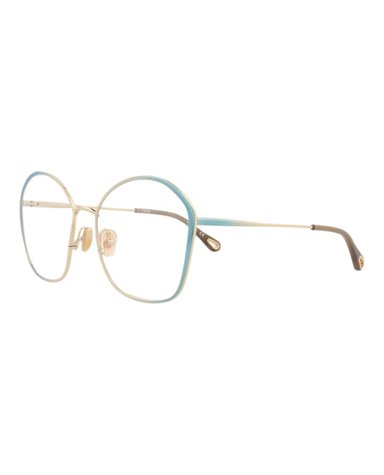 MONTURA ÓPTICA DE MARCO CUADRADO CHLOÉ (MUJER) EN AZUL AZUL TRANSPARENTE - 2