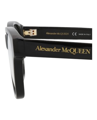 MONTURA ÓPTICA ALEXANDER MCQUEEN CON MONTURA CUADRADA (MUJER) NEGRO - 4