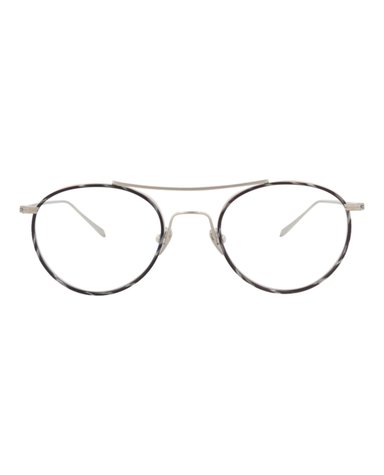 MONTURA ÓPTICA MAUI JIM DE TITANIO Y NAILON CON MARCO REDONDO (HOMBRE) Y MUJER EN GRIS PLATEAD - 1
