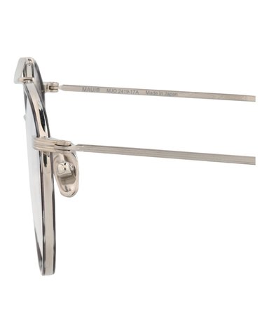 MONTURA ÓPTICA MAUI JIM DE TITANIO Y NAILON CON MARCO REDONDO (HOMBRE) Y MUJER EN GRIS PLATEAD - 4
