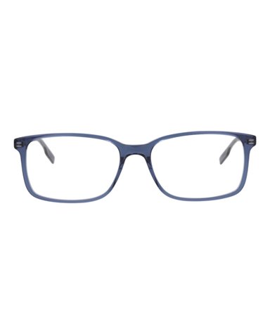 MONTURA ÓPTICA MONTBLANC DE ACETATO CON MONTURA CUADRADA (HOMBRE) EN AZUL AZUL Y TRANSPARENTE - 1
