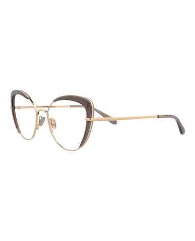 MONTURA ÓPTICA POMELLATO CON FORMA DE OJO DE GATO (MUJER) EN DORADO DORADO Y TRANSPARE - 2