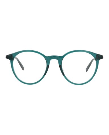 MONTURA ÓPTICA MONTBLANC DE ACETATO CON MARCO REDONDO (HOMBRE) EN VERDE VERDE Y TRANSPARENTE - 1