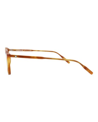 MONTURA ÓPTICA MONTBLANC DE ACETATO CON MARCO CUADRADO (HOMBRE) EN LA HABANA TRANSPARENTE - 3