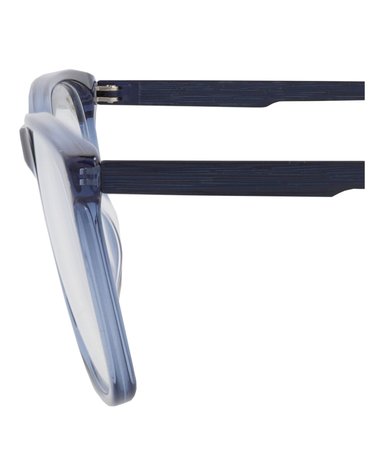 MONTURA ÓPTICA MAUI JIM DE ACETATO Y ACERO INOXIDABLE CON MARCO CUADRADO (HOMBRE) EN AZUL AZU - 4