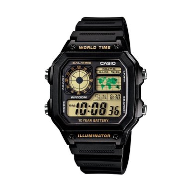 RELOJ CASIO HOMBRE DIGITAL AE-1200WH-1BV