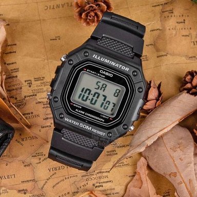 RELOJ CASIO HOMBRE DIGITAL W-218H-1AV - 4