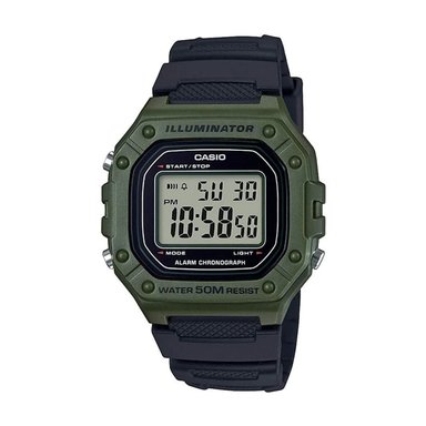RELOJ CASIO HOMBRE DIGITAL W-218H-3AV