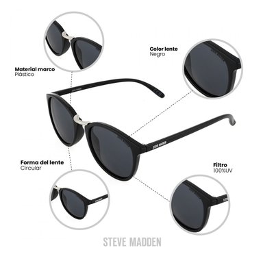 LENTES DE SOL STEVE MADDEN X17138 HOMBRE PROTECCIÓN UV - 3