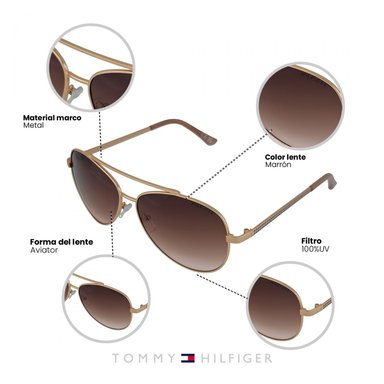 LENTES DE SOL PROTECCIÓN UV TOMMY HILFIGER X60100 OUTLOOK - 5