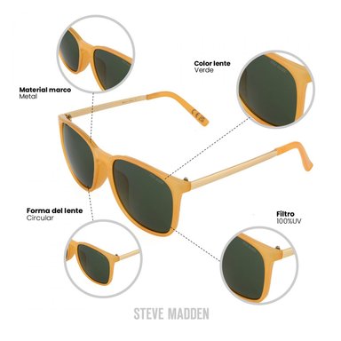 GAFAS PROTECCIÓN UV STEVE MADDEN X17144 - 3
