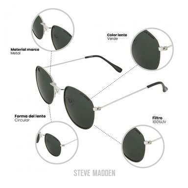 GAFAS PROTECCIÓN UV STEVE MADDEN X17137 - 2