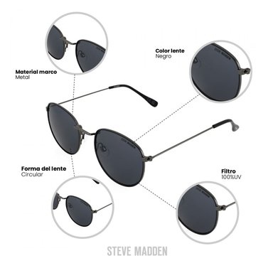GAFAS PROTECCIÓN UV STEVE MADDEN X17136 - 3