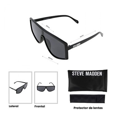 LENTES DE SOL PROTECCIÓN UV STEVE MADDEN X17104 - 5