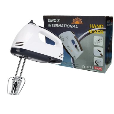 BATIDORA DE MANO DINOS INTERNACIONAL LY-618 5 VELOCIDADES 300W