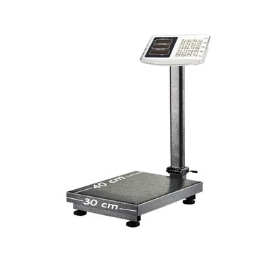 BALANZA INDUSTRIAL 150 KG CON PLATAFORMA TCS-150K TECLADO DE ACERO