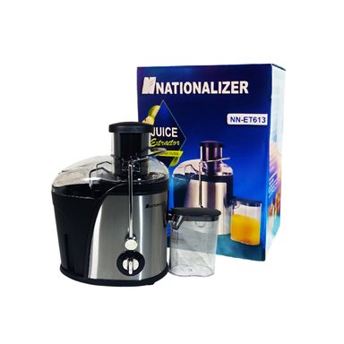 EXTRACTOR DE JUGOS MULTIFUNCIONAL NATIONALIZER NN-ET613
