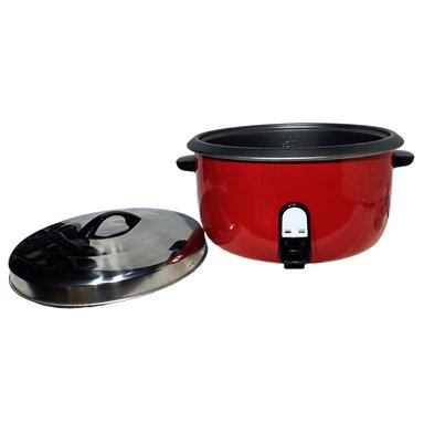 OLLA ARROCERA GRANDE NATIONALIZER 10 LITROS 3000 WATTS NN-1000 ROJO - 3