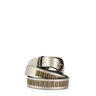 CINTURÓN ZIOL 12307524B36162L PLATEADO BAUSEN TALLA L