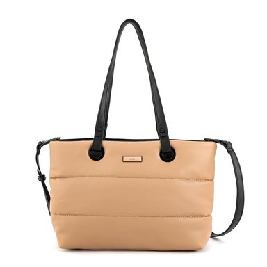 CARTERA DOS ASAS SINDRA MUJER ZIOL BEIGE