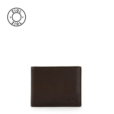 BILLETERA ROMELIO HOMBRE ZIOL CAFE