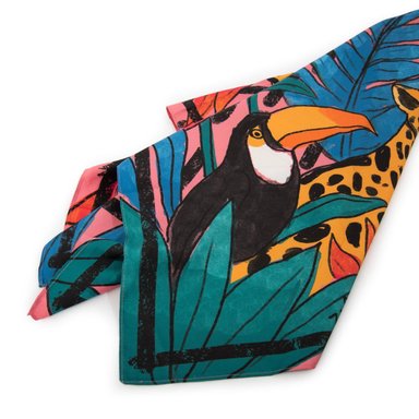 PAÑUELO PORTOBELO MUJER ZIOL ROSADO