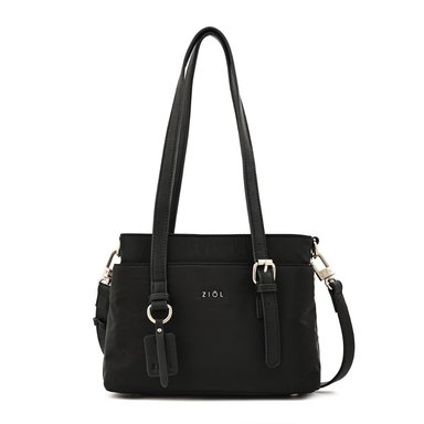 CARTERA CROSSBODY LUDOVICA MUJER ZIOL NEGRO Y TEXTURA