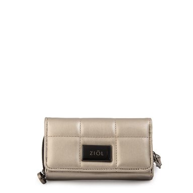 BILLETERA TANYA MUJER ZIOL PLATEADO