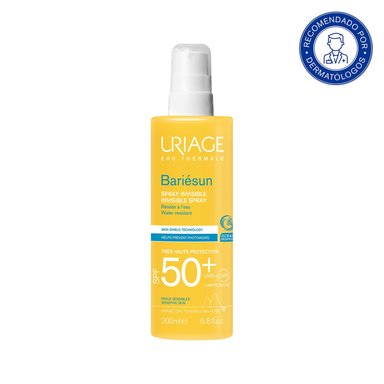 BLOQUEADOR SOLAR CORPORAL URIAGE BARIESUN SPRAY FRENTE LOS RAYOS UVA UVB LA LUZ AZUL SPF 50+ 200 ML - 1