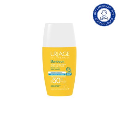 BLOQUEADOR SOLAR FACIAL URIAGE BARIESUN FLUIDO ULTRA LIGERO PIELES SENSIBLES SPF 50+ 30 ML - 1